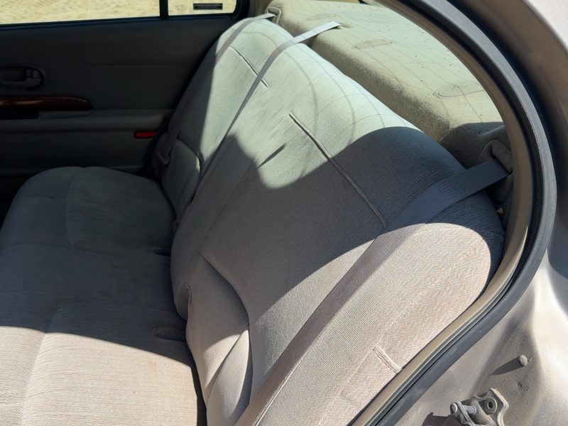 2001 Buick Lesabre (80 & Up) Rear Seat Belt RH