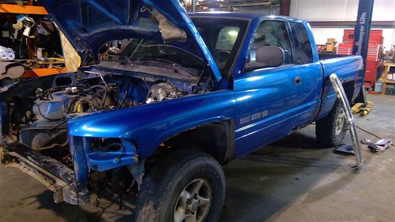 1998-2002 Dodge Ram Pickup 1500 Series Rear Door Glass/Window RH