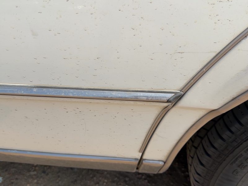 1986 Oldsmobile Ninety-eight (80 & Up) Rear Door Moulding LH
