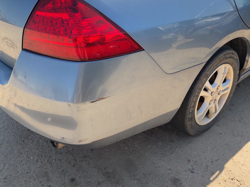 2006-2007 Honda Accord Rear Bumper Assembly
