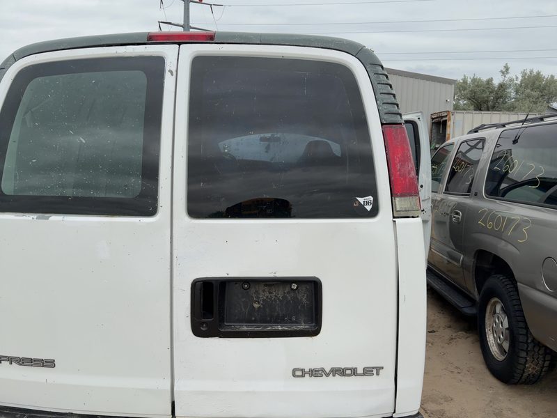 2002 Chevrolet Van Express 2500 Series Trunk/Decklid/Hatch/Tailgate