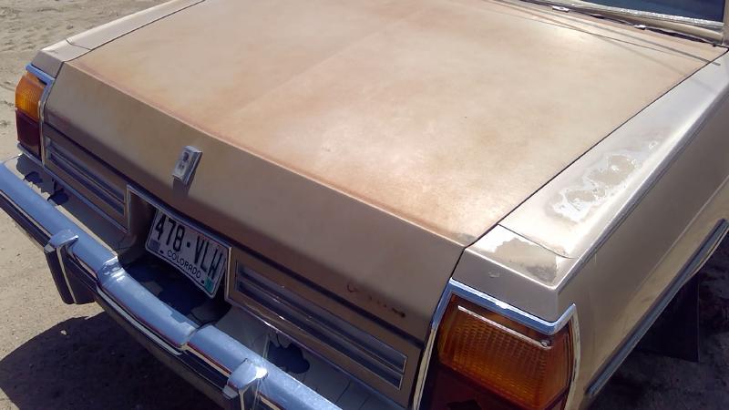 1980-1985 Oldsmobile Eighty-eight (80 & Up) Trunk/Decklid/Hatch/Tailgate