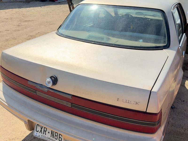 1989-1996 Buick Century Trunk/Decklid/Hatch/Tailgate