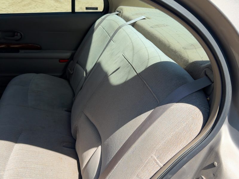 2001 Buick Lesabre (80 & Up) Rear Seat Belt RH