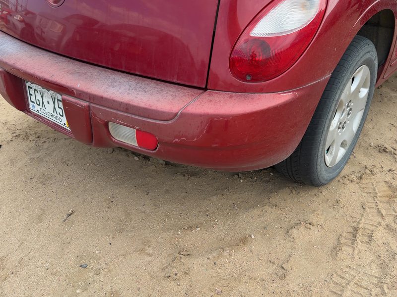 2006-2010 Pt Cruiser Rear Bumper Assembly