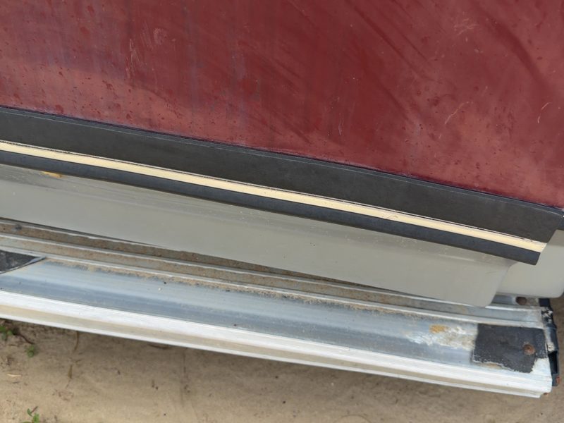1989 Ford Pickup F150 Series Front Door Moulding LH