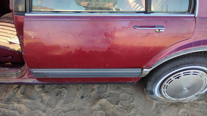 1986-1991 Oldsmobile Eighty-eight (80 & Up) Rear Door LH