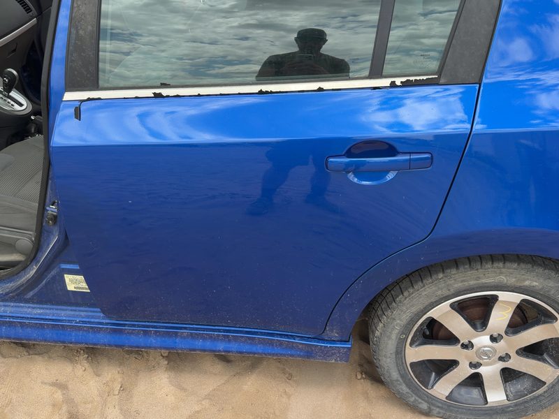 2007-2012 Nissan Sentra Rear Door LH
