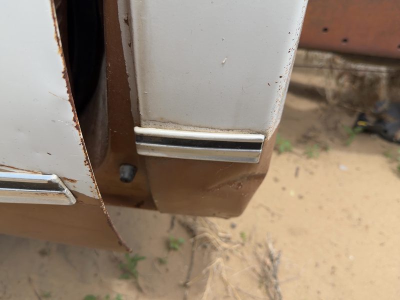 1980 Chevrolet Pickup 20 Series Quarter Panel Moulding LH