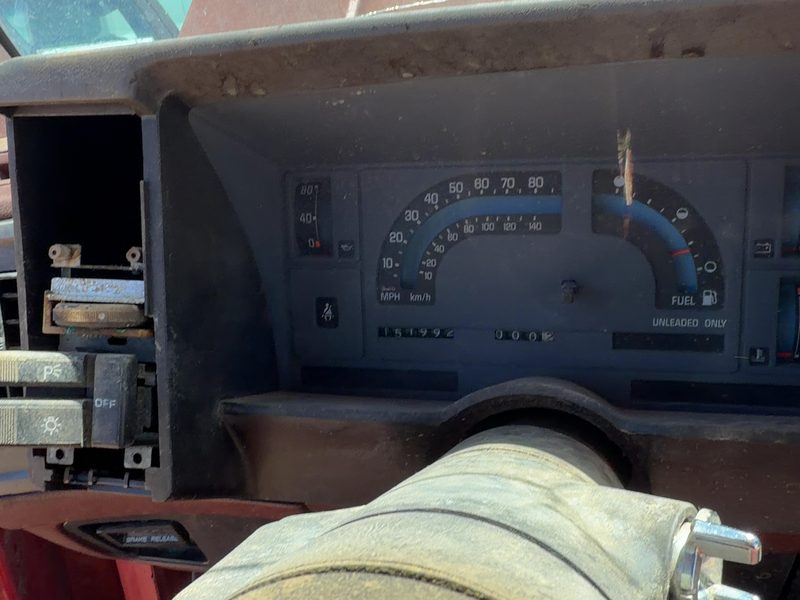 1986-1994 S10/s15/sonoma Pickup Dash Panel