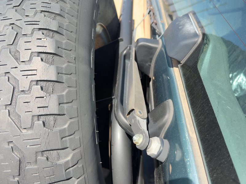1995 Isuzu Rodeo Spare Tire Carrier