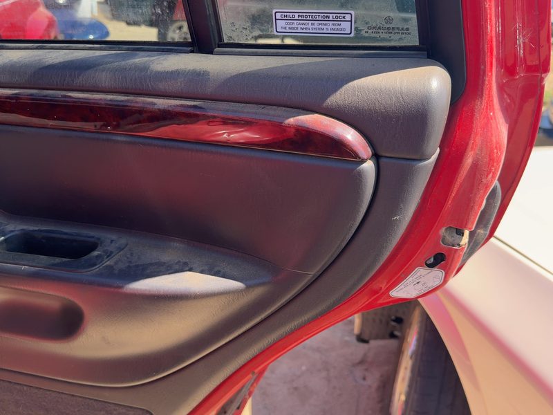 2000 Jeep Grand Cherokee Rear Door Trim Panel RH