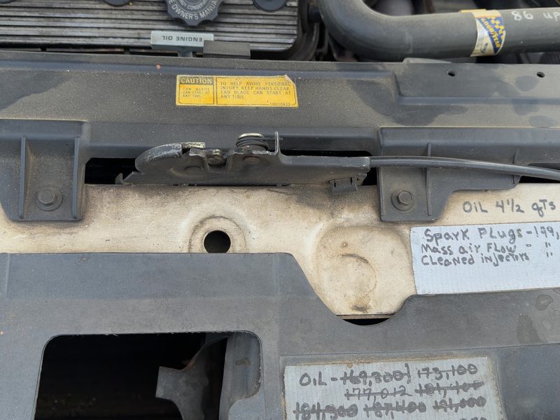 1985-1989 Oldsmobile Ninety-eight (80 & Up) Radiator Support