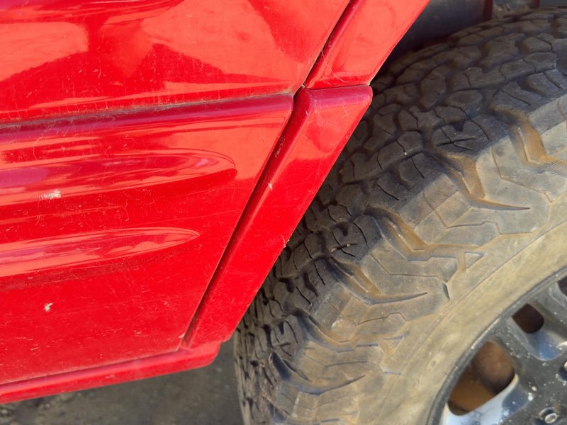 2000 Jeep Grand Cherokee Quarter Panel Moulding LH