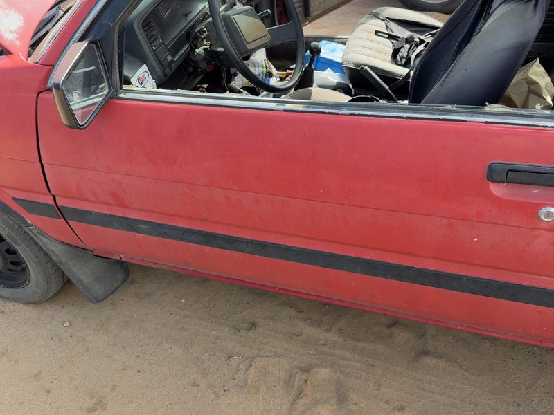 1987-1988 Toyota FX (includes Fx16) Front Door LH