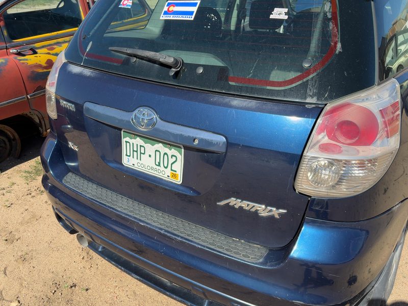 2003-2008 Toyota Matrix Trunk/Decklid/Hatch/Tailgate