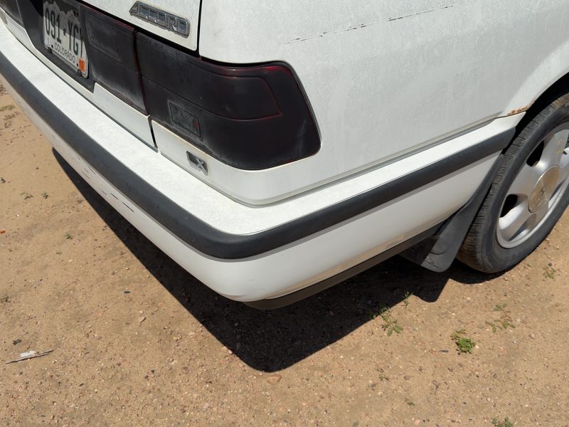 1988-1989 Honda Accord Rear Bumper Assembly