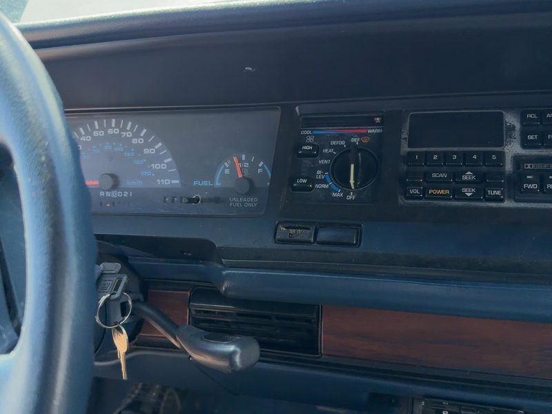 1991-1993 Oldsmobile Eighty-eight (80 & Up) Dash Panel
