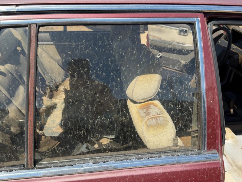1985-1988 Nissan Maxima Rear Door Glass/Window RH