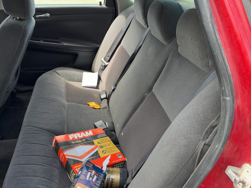 2008 Chevrolet Impala (80 & Up) Rear Seat Belt RH