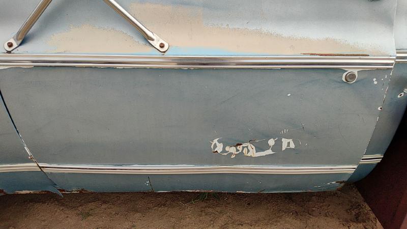 1973 Chevrolet Pickup 10 Series Front Door Moulding LH