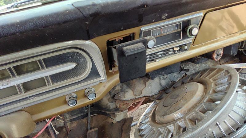 1969 Ford Pickup F100 Series Dash Panel