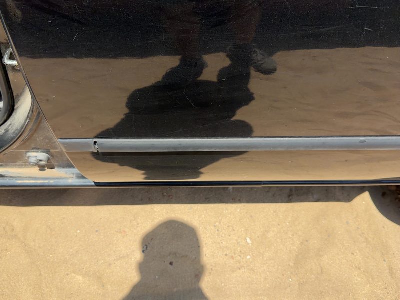 1998 Nissan Maxima Rear Door Moulding LH