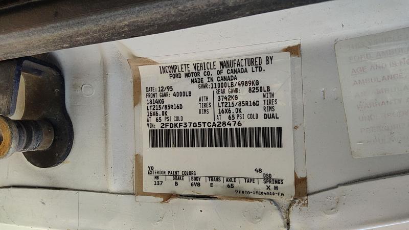 1996 Ford Pickup F350 Series Vehicle Unit Complt.