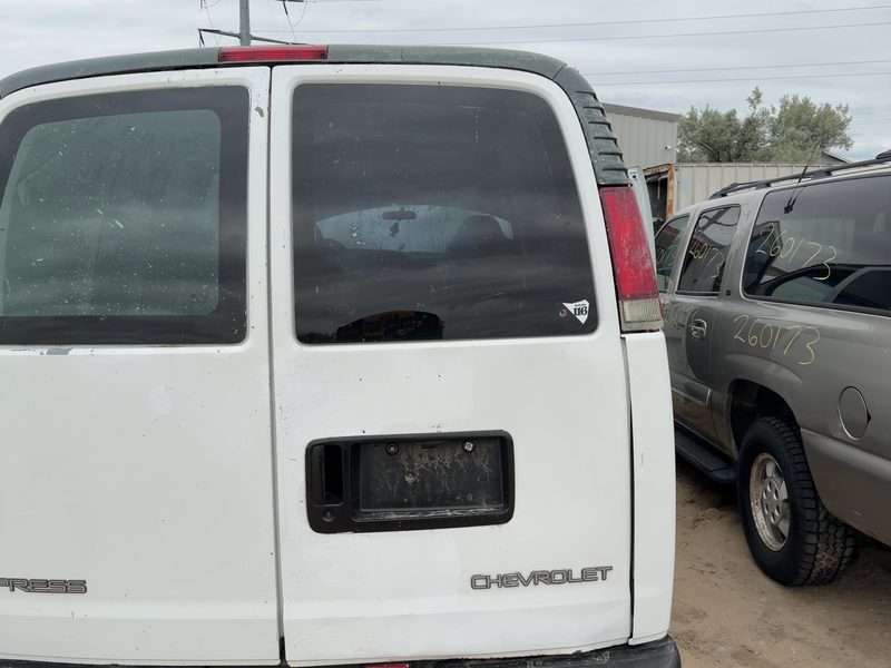 2002 Chevrolet Van Express 2500 Series Trunk/Decklid/Hatch/Tailgate