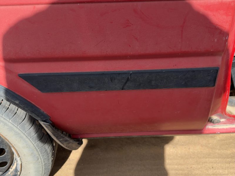 1988 Toyota FX (includes Fx16) Quarter Panel Moulding RH