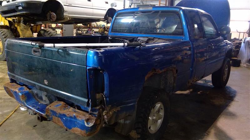 1998-2002 Dodge Ram Pickup 1500 Series Rear Door Glass/Window RH