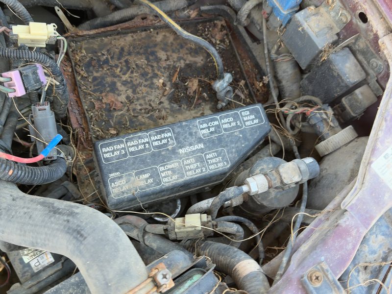 1987 Nissan Maxima Engine Fuse Box