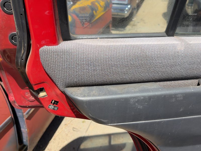1994 Nissan Pathfinder Rear Door Trim Panel LH