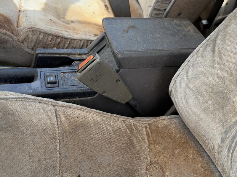 1987 Nissan Maxima Front Seat Belt LH