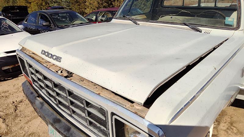 1981-1993 Dodge Pickup 350 Series Hood
