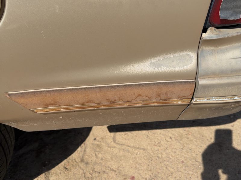 1993 Buick Century Quarter Panel Moulding LH