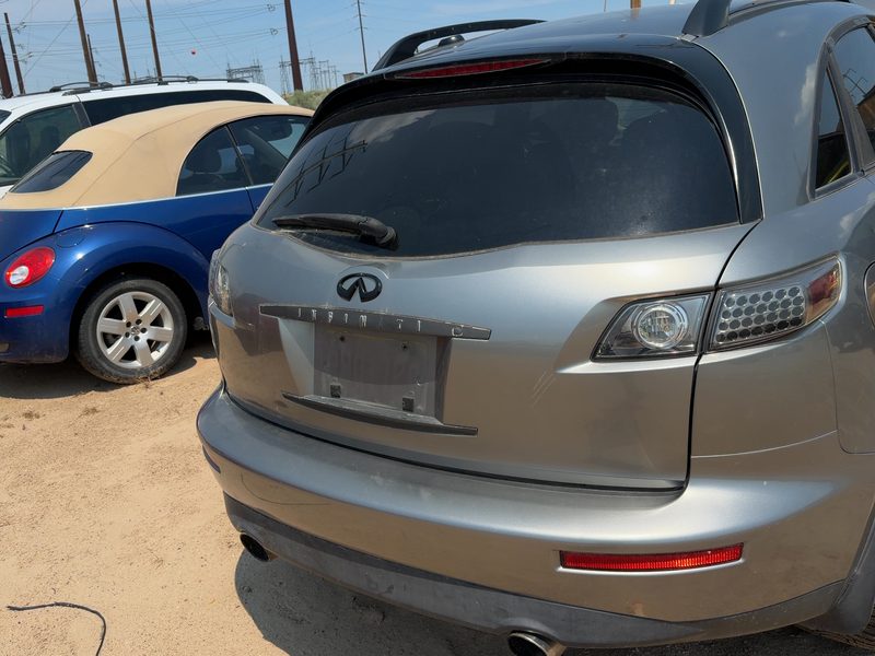 2003-2005 Infiniti FX Series Trunk/Decklid/Hatch/Tailgate
