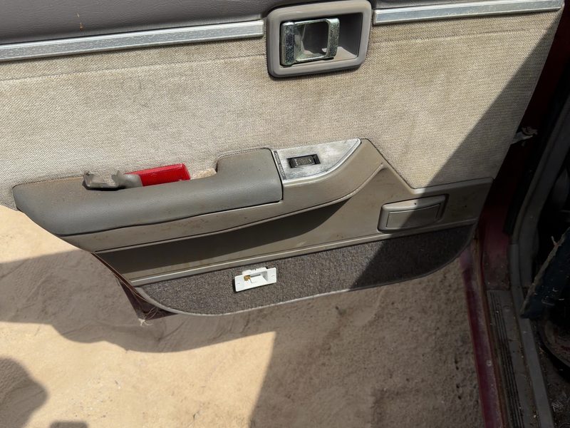 1987 Nissan Maxima Rear Door Trim Panel LH