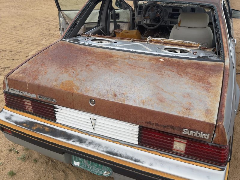 1982-1989 Pontiac P2000 (82-84) Trunk/Decklid/Hatch/Tailgate