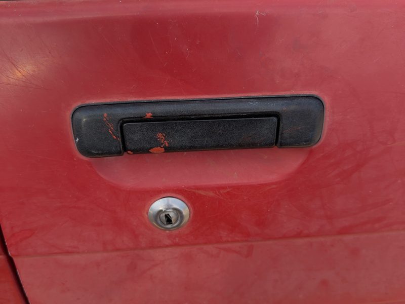1988 Toyota FX (includes Fx16) Outside Door Handle RH