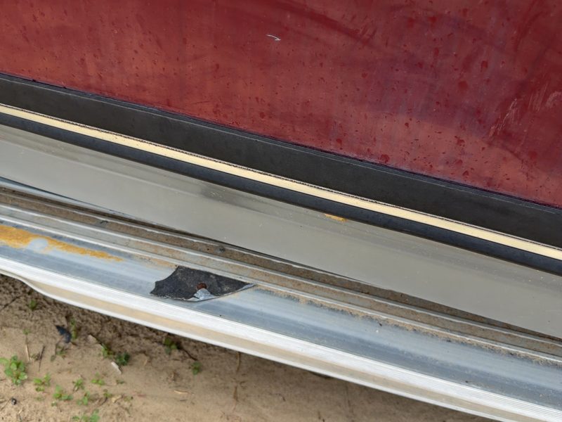 1989 Ford Pickup F150 Series Front Door Moulding LH