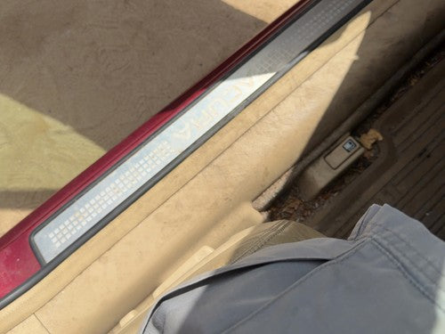 2004-2006 Acura Tl Driver Left Lower Sill Step Moulding Trim Panel Oem Tan C