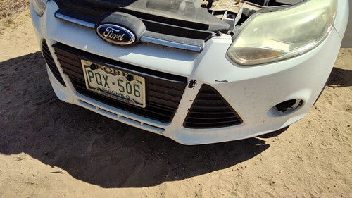 2012-2014 Ford Focus Ford Focus Front Bumper Cover Assembly Oem White Yz