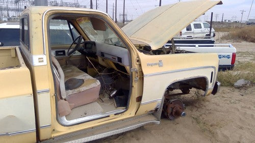 1973-1983 Chevy K10 C10 Steering Column At Tilt Without Key Oem No Key 07836435