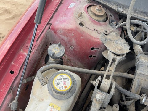 97-07 Taurus Windshield Washer Fluid Reservoir With Pump Oem Wiper Tank Sedan