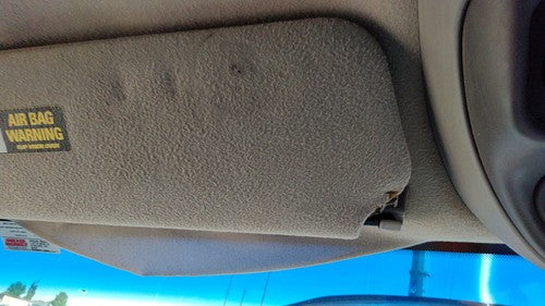 1997-1999 Ford Expedition Driver Left Sun Visor Oem Gray F2