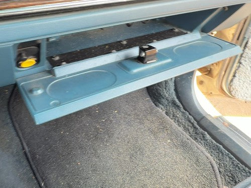 1986 Oldsmobile 98 Glove Box Assembly Complete Door With Latch Oem Blue