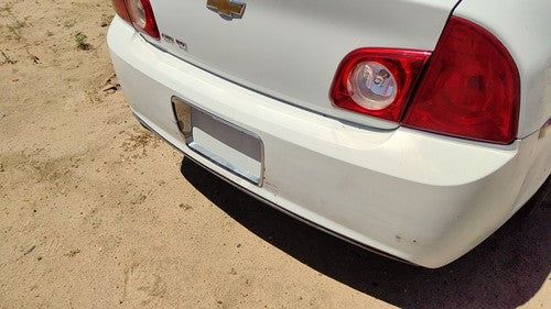 2008-2012 Chevy Malibu Rear Bumper Cover Assembly Oem Back White 50U 25919219