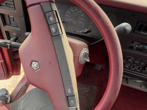 1987-1996 Dodge Dakota Steering Wheel Oem Red