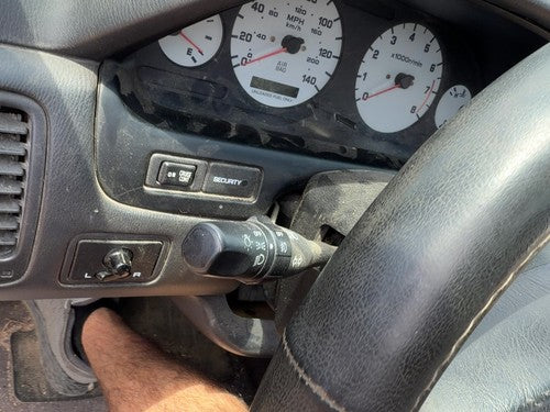 1997-1999 Nissan Maxima Steering Column Assembly Oem Floor Shift Mt Black